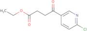 Ethyl 4-(6-chloropyridin-3-yl)-4-oxobutyrate