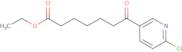 Ethyl 7-(6-chloropyridin-3-yl)-7-oxoheptanoate