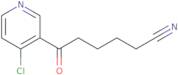 6-(4-Chloro-3-pyridyl)-6-oxohexanenitrile