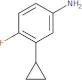 3-Cyclopropyl-4-fluoroaniline