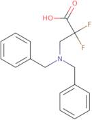 3-(Dibenzylamino)-2,2-difluoropropanoic acid