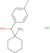 (1-Aminocyclohexyl)(4-fluorophenyl)methanol hydrochloride