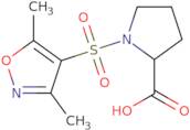 1-(3,5-Dimethyl-isoxazole-4-sulfonyl)-pyrrolidine-2-carboxylic acid