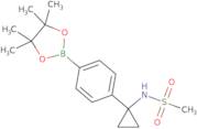 4-(1-Methysulfonylaminocyclopropyl)phenylboronic acid pinacol ester