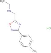 N-([3-(4-Methylphenyl)-1,2,4-oxadiazol-5-yl]methyl)ethanamine hydrochloride