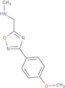 1-[3-(4-Methoxyphenyl)-1,2,4-oxadiazol-5-yl]-N-methylmethanamine