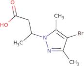 3-(4-Bromo-3,5-dimethyl-pyrazol-1-yl)-butyric acid