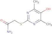 2-[(5-Hydroxy-4,6-dimethyl-2-pyrimidinyl)thio]acetamide