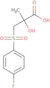 (2R)-3-[(4-Fluorophenyl)sulfonyl]-2-hydroxy-2-methylpropanoic acid