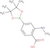 2-(Methylamino)-4-(4,4,5,5-tetramethyl-1,3,2-dioxaborolan-2-yl)benzoic acid