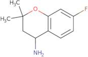 7-Fluoro-2,2-dimethyl-3,4-dihydro-2H-1-benzopyran-4-amine