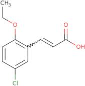 3-(5-Chloro-2-ethoxyphenyl)prop-2-enoic acid