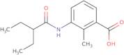 3-[(2-Ethylbutanoyl)amino]-2-methylbenzoic acid