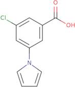 3-Chloro-5-(1-pyrrol-1-yl)benzoic acid