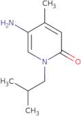 5-Amino-4-methyl-1-(2-methylpropyl)-1,2-dihydropyridin-2-one