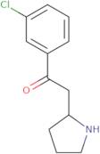 1-(3-Chlorophenyl)-2-pyrrolidin-2-ylethanone