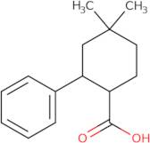 4,4-Dimethyl-2-phenylcyclohexane-1-carboxylic acid