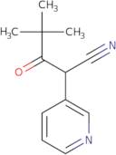 4,4-Dimethyl-3-oxo-2-(pyridin-3-yl)pentanenitrile