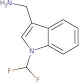 [1-(Difluoromethyl)-1H-indol-3-yl]methanamine