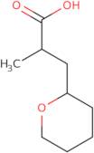 2-Methyl-3-(oxan-2-yl)propanoic acid