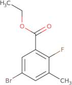 Ethyl 5-bromo-2-fluoro-3-methylbenzoate