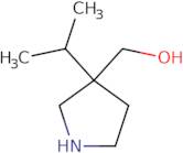 [3-(Propan-2-yl)pyrrolidin-3-yl]methanol