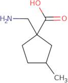 1-(Aminomethyl)-3-methylcyclopentane-1-carboxylic acid