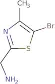 (5-Bromo-4-methyl-1,3-thiazol-2-yl)methanamine