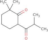 2,2-Dimethyl-6-(2-methylpropanoyl)cyclohexan-1-one