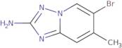 6-Bromo-7-methyl-[1,2,4]triazolo[1,5-a]pyridin-2-amine