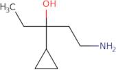 1-Amino-3-cyclopropylpentan-3-ol