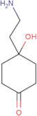 4-(2-Aminoethyl)-4-hydroxycyclohexan-1-one