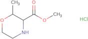 Methyl (2R,3S)-2-methylmorpholine-3-carboxylate hydrochloride