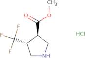 Methyl (3R,4R)-4-(trifluoromethyl)pyrrolidine-3-carboxylate HCl ee