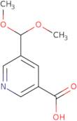 5-(Dimethoxymethyl)nicotinic acid