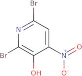 2,6-Dibromo-4-nitropyridin-3-ol