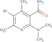 5-Bromo-2-(dimethylamino)-4,6-dimethylpyridine-3-carboxamide