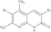 3,6-Dibromo-5,7-dimethyl-1,8-naphthyridin-2-ol