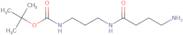 tert-Butyl N-[3-(4-aminobutanamido)propyl]carbamate