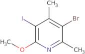 3-Bromo-5-iodo-6-methoxy-2,4-dimethylpyridine