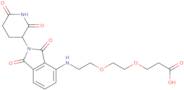Pomalidomide 4'-PEG2-acid