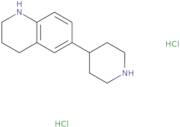 6-Piperidin-4-yl-1,2,3,4-tetrahydroquinoline dihydrochloride