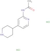 N-(4-Piperidin-4-ylpyridin-2-yl)acetamide dihydrochloride