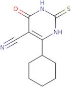 5-Cyano-6-cyclohexyl-2-thiouracil