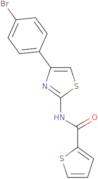 N-(4-(4-bromophenyl)(2,5-thiazolyl))-2-thienylformamide