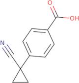 4-(1-Cyanocyclopropyl)benzoic acid