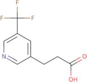 3-[5-(Trifluoromethyl)pyridin-3-yl]propanoic acid