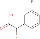 2-Fluoro-2-(3-fluorophenyl)acetic acid