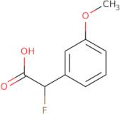 2-Fluoro-2-(3-methoxyphenyl)acetic acid