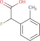 2-Fluoro-2-(2-methylphenyl)acetic acid